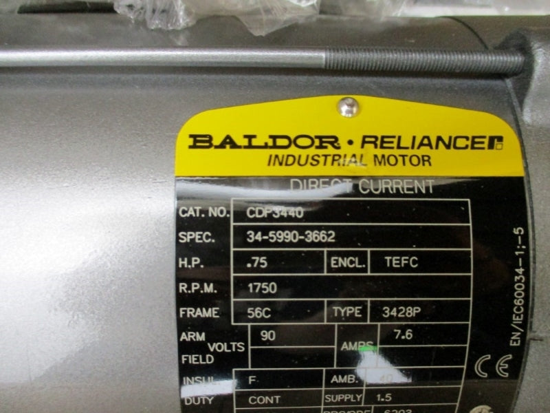 BALDOR RELIANCE CDP3440 90V 7.6A NSMP