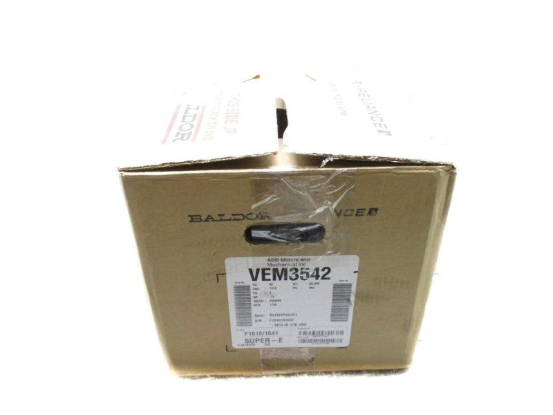 BALDOR VEM3542 230/460V 2.28/1.14A NSMP