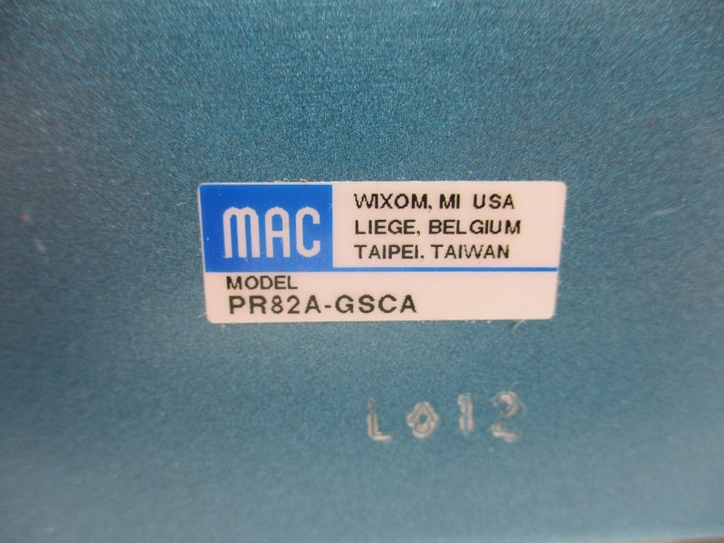 MAC PR82A-GSCA 0-120PSI NSNP