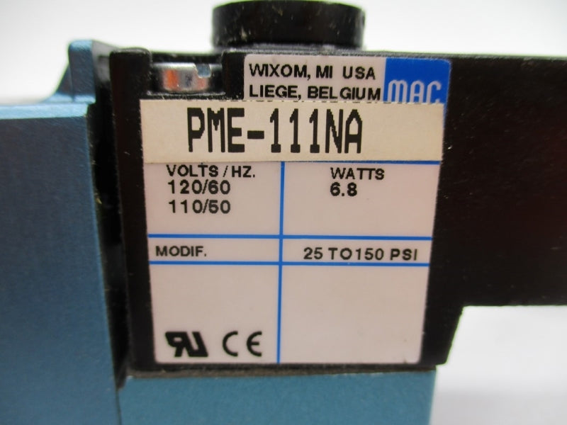 MAC 812C-PM-111NA-112 110/120V 25-150PSI NSNP