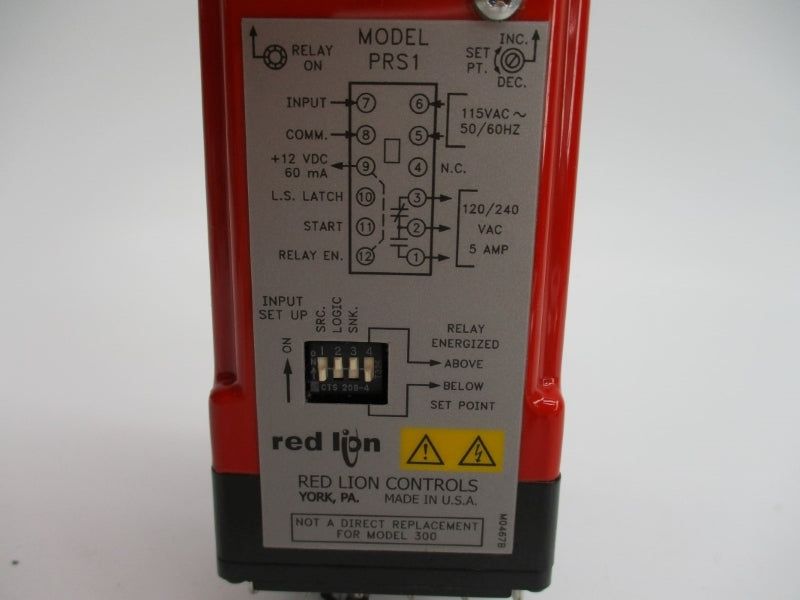 RED LION CONTROLS PRS11011 115VAC 5A NSNP