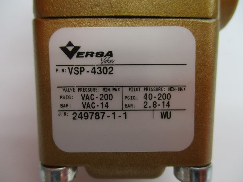 VERSA VSP-4302 200VAC 40-200PSI NSNP