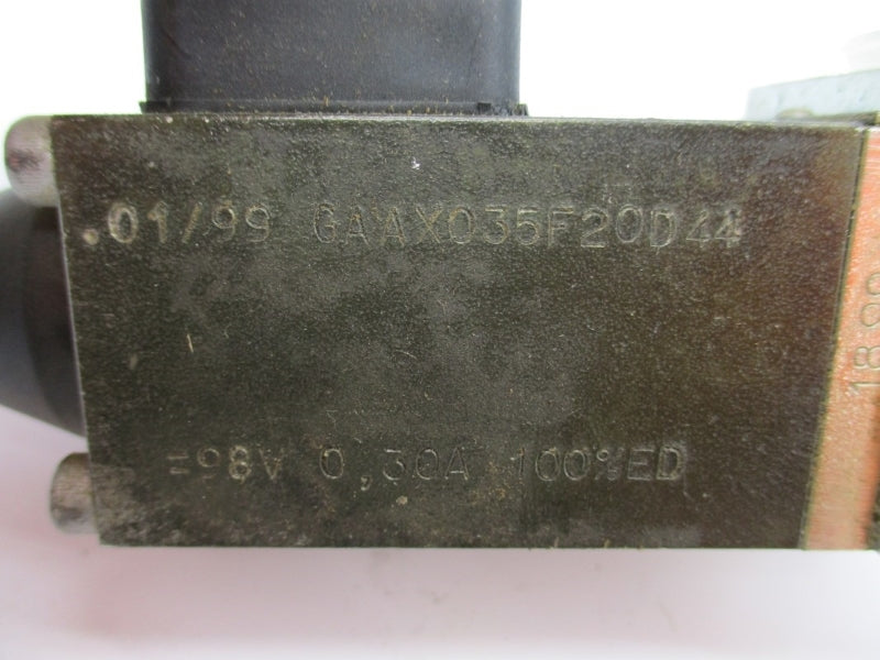 HAWE GAAX035F20D44 R-1-WG110 115VAC 0.6A UNMP