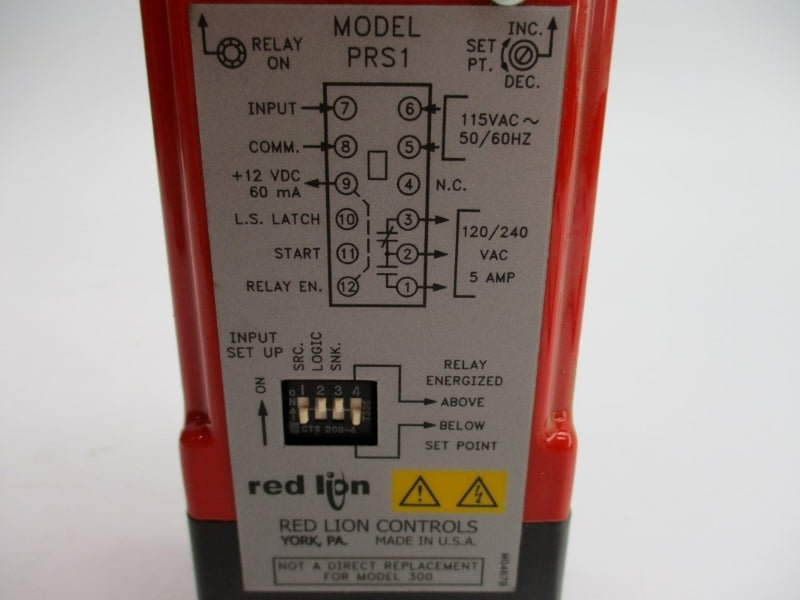 RED LION CONTROLS PRS11011 115VAC 5A UNMP