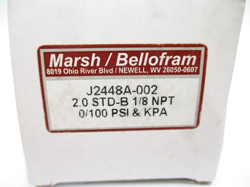 MARSH BELLOFRAM J2448A-002 0/100PSI NSMP