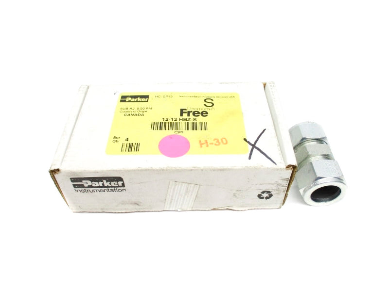 PARKER 12-12HBZ-S (PKG OF 4) NSMP