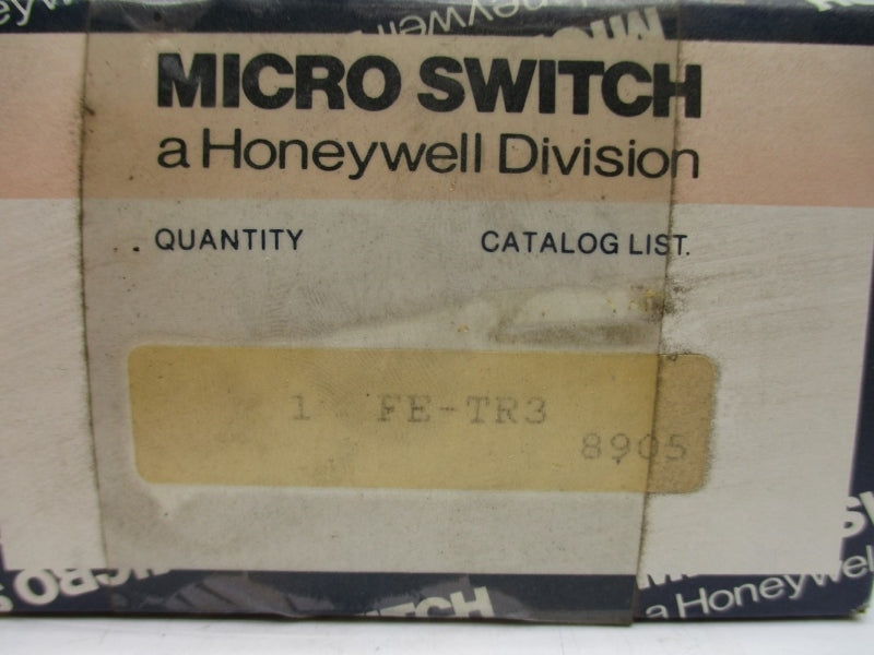 MICRO SWITCH FE-TR3 15VAC NSMP