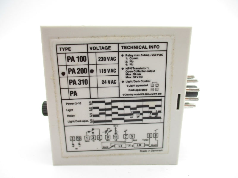 TELCO PA200 115VAC 5A NSNP