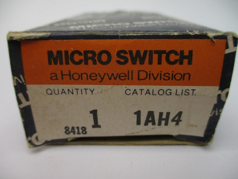 MICRO SWITCH 1AH4 250VAC 10A NSMP