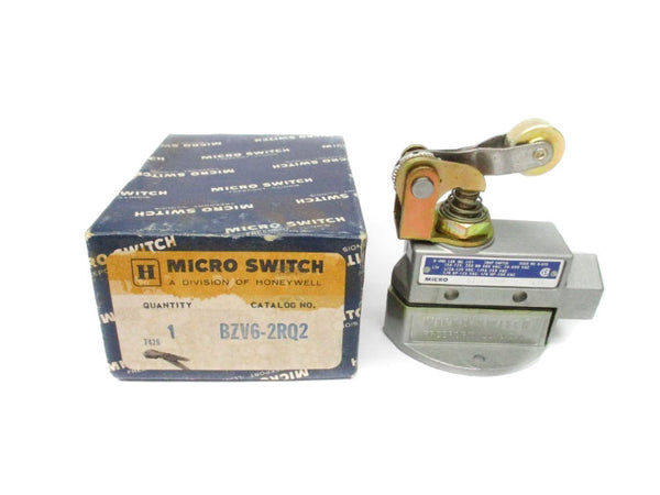 MICRO SWITCH BZV6-2RQ2 600VAC 2A NSMP
