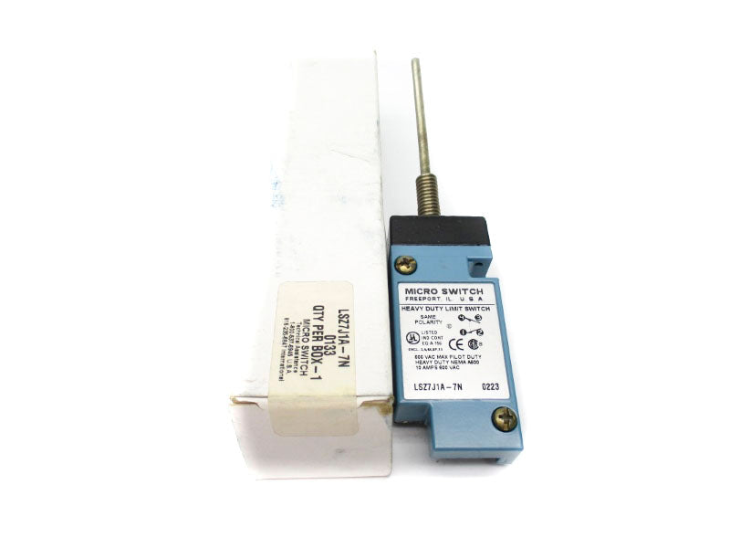 MICRO SWITCH LSZ7J1A-7N 600VAC 10A NSMP