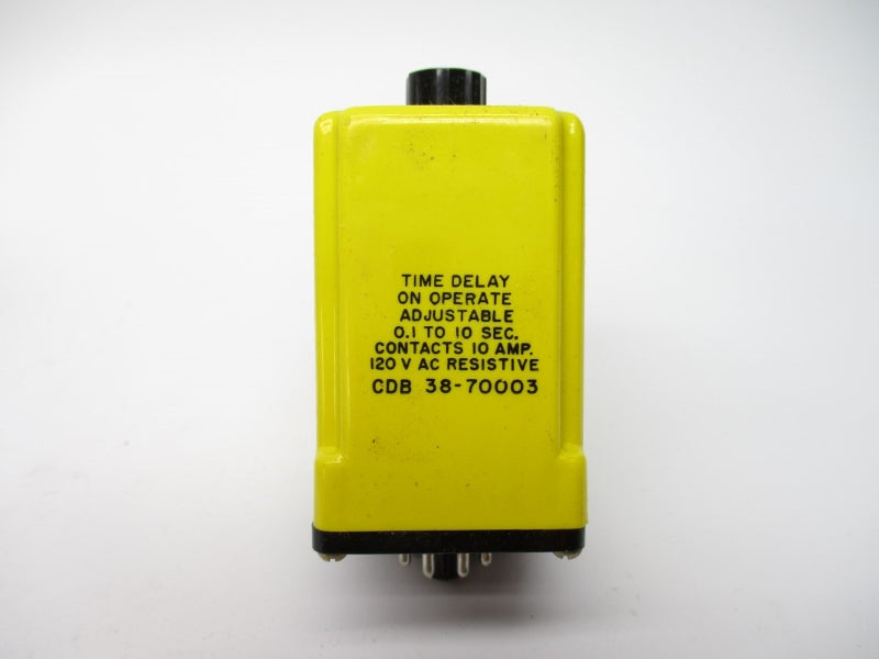 POTTER&BRUMFIELD CDB-38-70003 120VAC 10A 0.1-10S NSMP