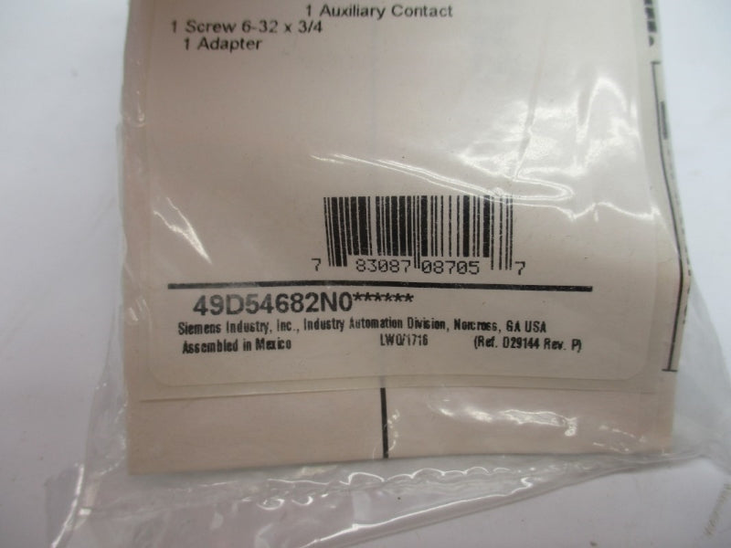 SIEMENS 49D54682N0 NSMP