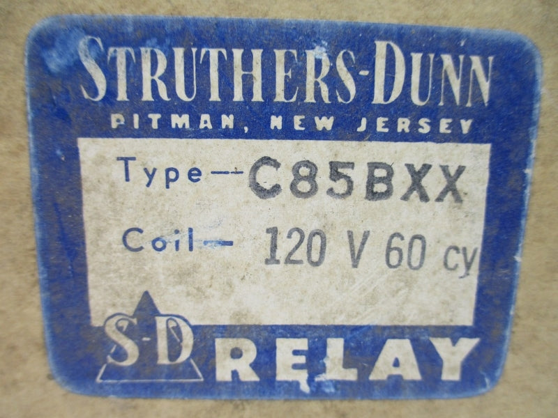 STRUTHERS-DUNN C85BXX 120VAC 20A NSMP