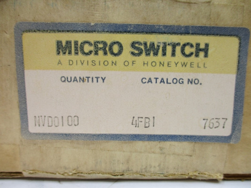 MICRO SWITCH 4FB1 NSFS