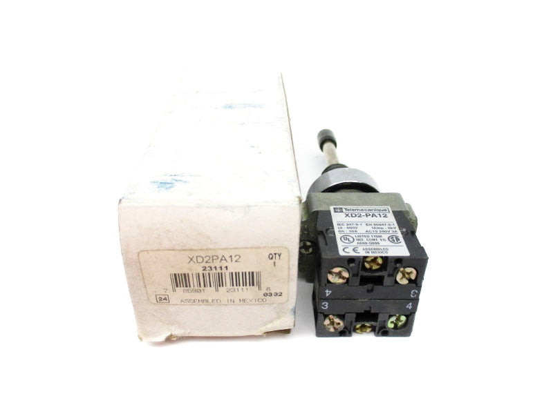 TELEMECANIQUE XD2PA12 600V 10A NSMP