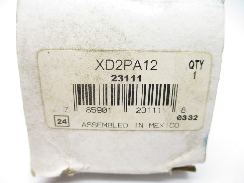 TELEMECANIQUE XD2PA12 600V 10A NSMP