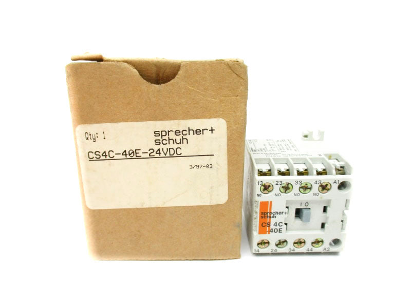 SPRECHER+SCHUH CS4C-40E-24VDC 24V 16A NSMP