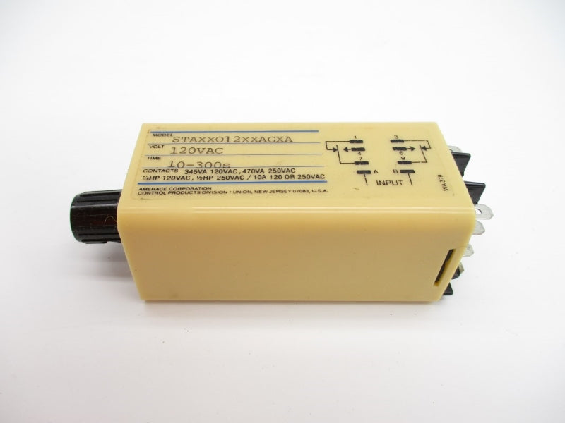 AGASTAT STAXX012XXAGXA 120VAC 10A 10-300S NSNP