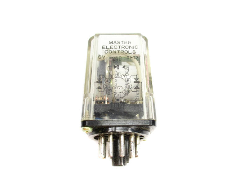 MASTER ELECTRONICS CONTROLS GV-24D-TPDT 24VDC NSNP