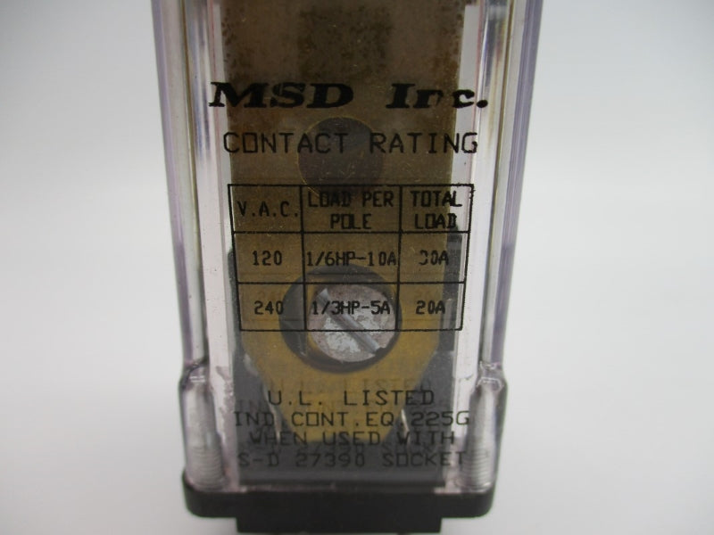 MSD B255XCXP 120VAC 30A NSNP