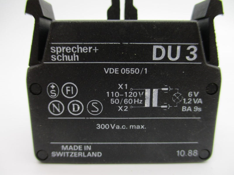 SPRECHER+SCHUH DU3 300VAC NSNP