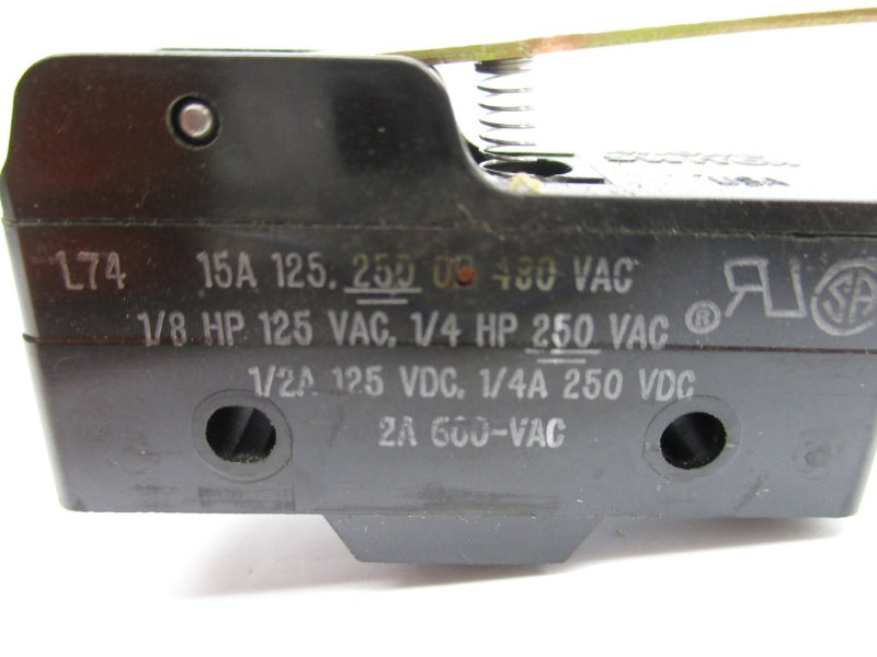 MICRO SWITCH BZ-2RW824-A2 480VAC 15A NSNP