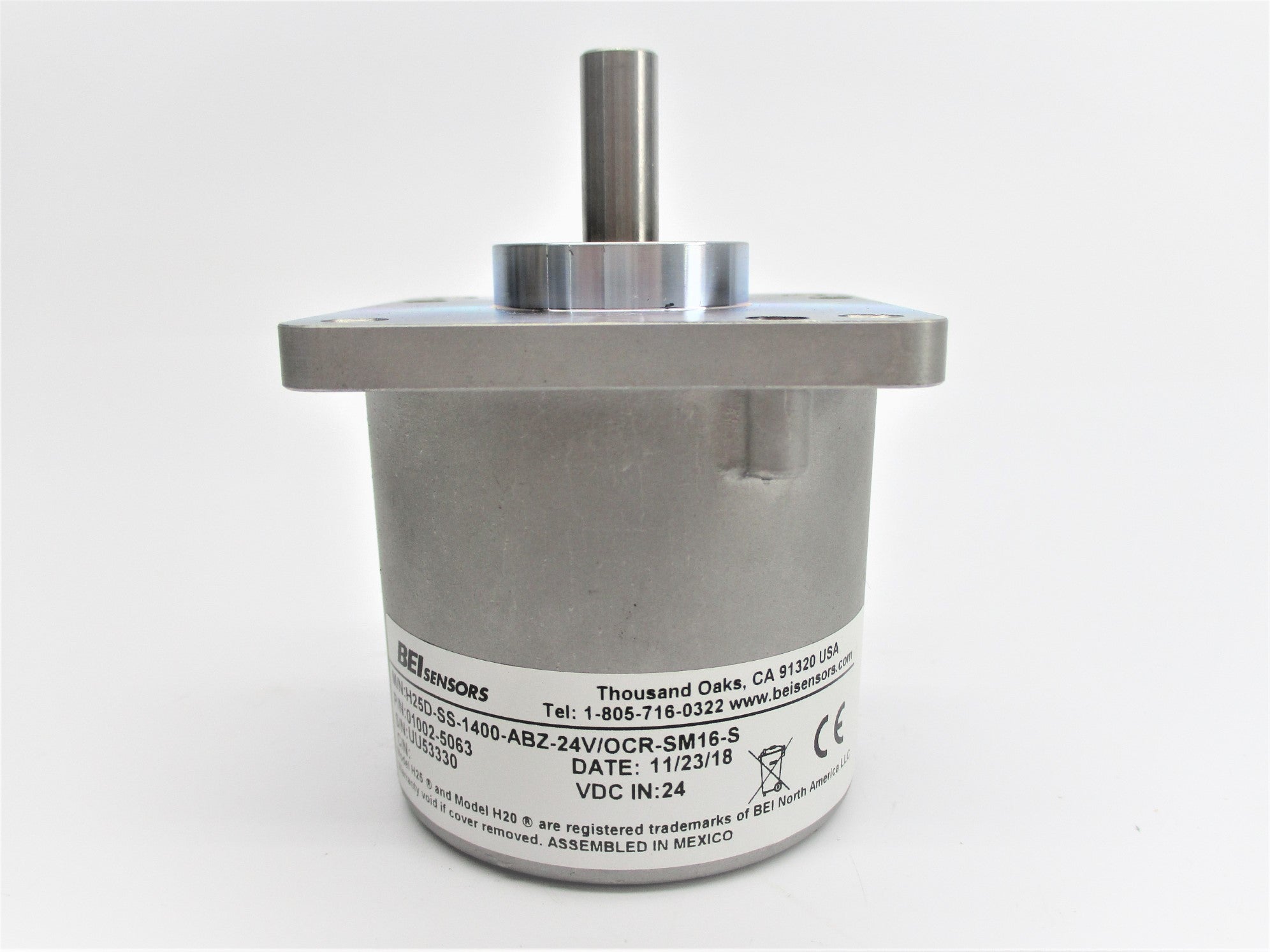 BEI SENSORS H25D-SS-1400-ABZ-24V/OCR-SM16-S 01002-5063 NSNP