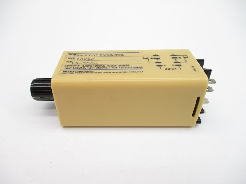 AGASTAT STAXX012XXAGXA 120VAC 10A 10-300S NSNP