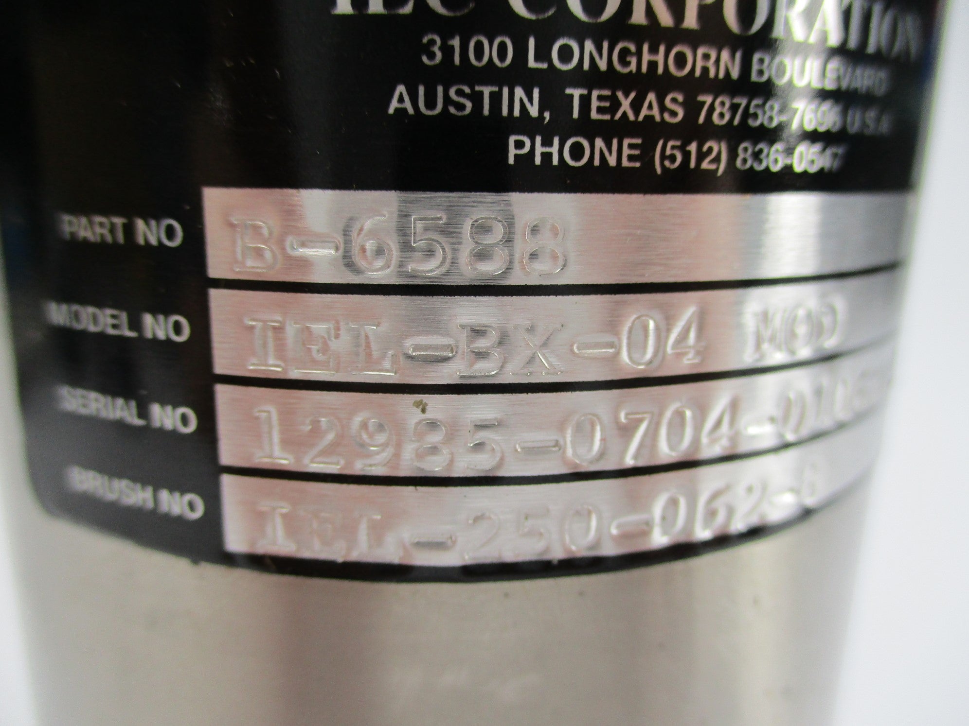 IEC CORPORATION IEL-BX-04 B-6588 NSNP