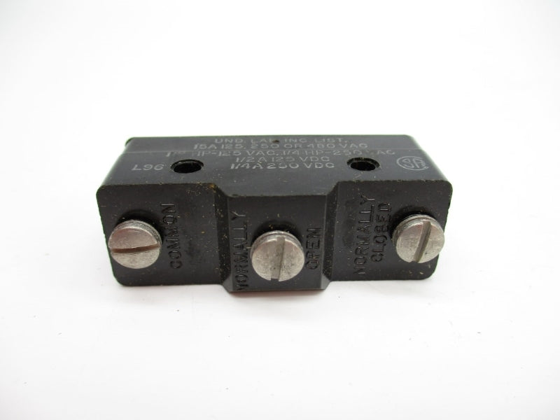 MICRO SWITCH MS25026-1 BZ-R31 480VAC 15A NSNP