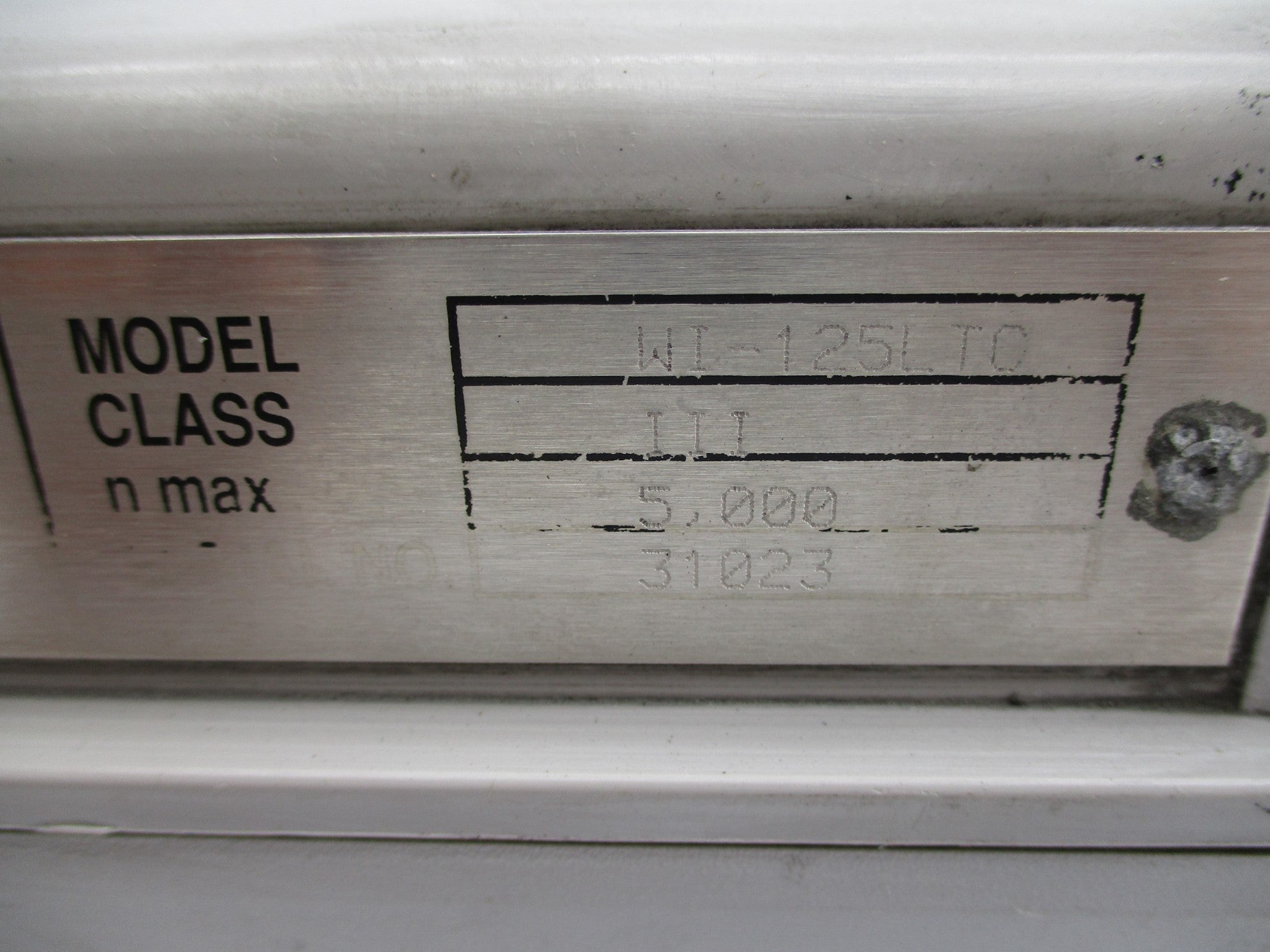 AVERY WEIGH-TRONIX WI-125LTC UNMP