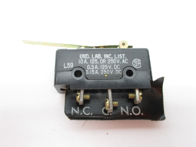 MICRO SWITCH DT-2RV3881-B6 250VAC 10A NSMP