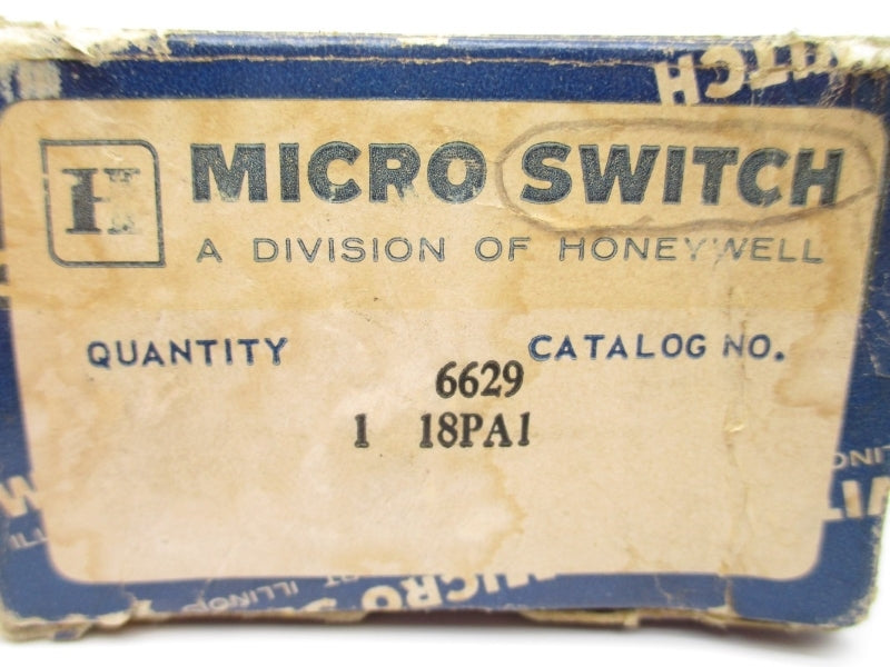 MICRO SWITCH 18PA1 NSMP