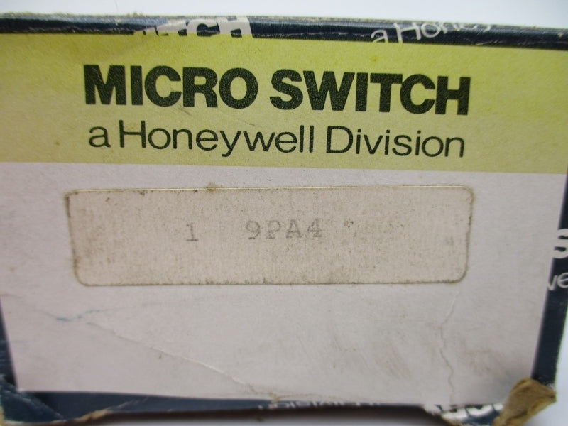 MICRO SWITCH 9PA4 NSMP