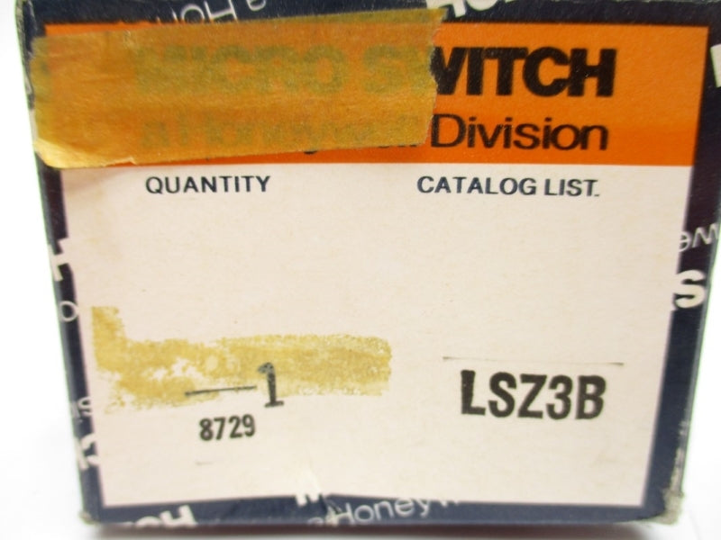 MICRO SWITCH LSZ3B NSMP