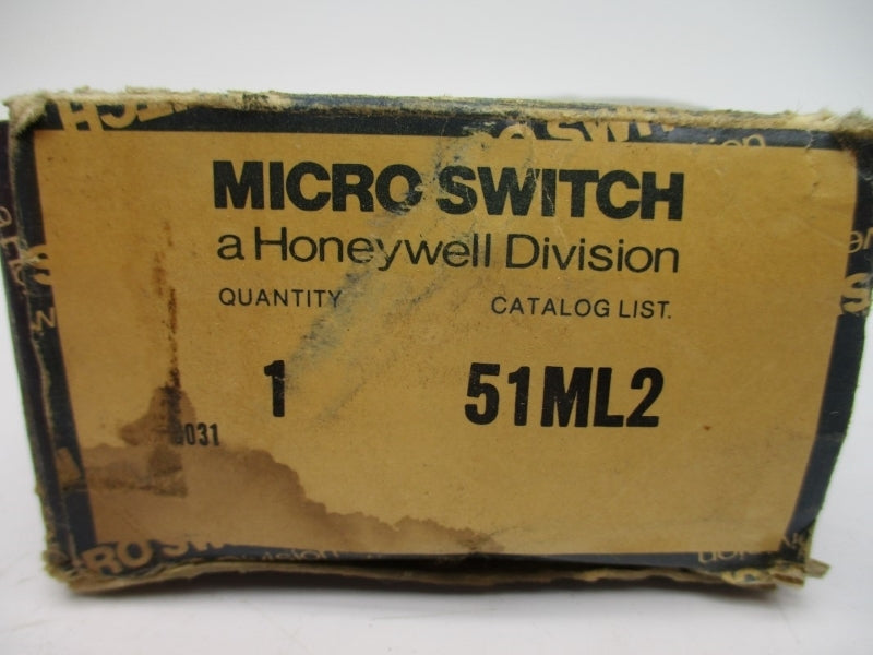 MICRO SWITCH 51ML2 600VAC 20A NSMP