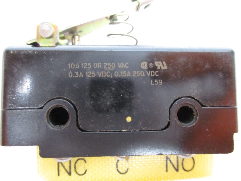 MICRO SWITCH DT-2RV22-A7 250VAC 10A NSNP
