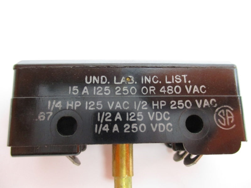 MICRO SWITCH BZ-RX243 480VAC 15A NSNP