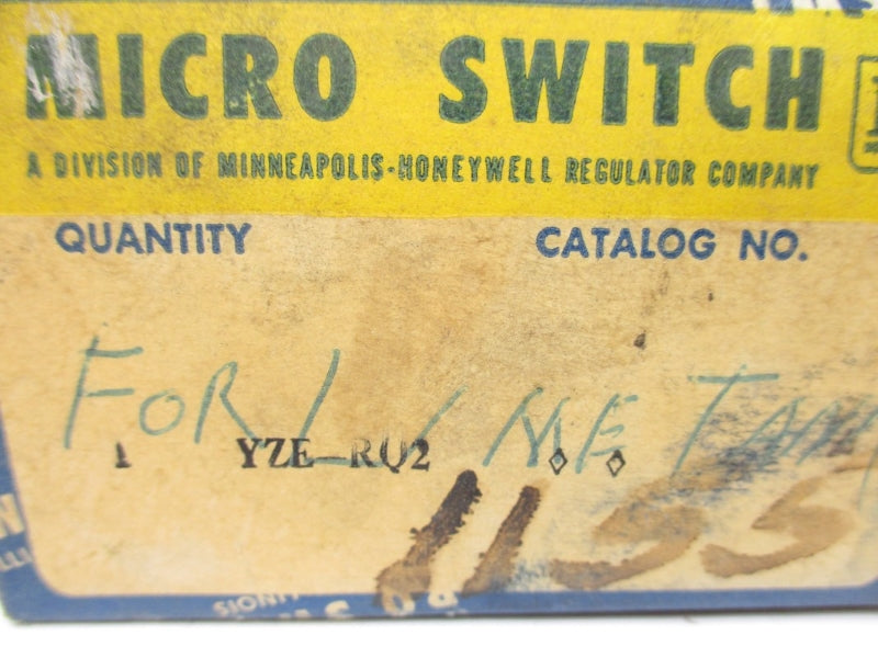 MICRO SWITCH YZE-RQ2 460VAC 15A NSMP