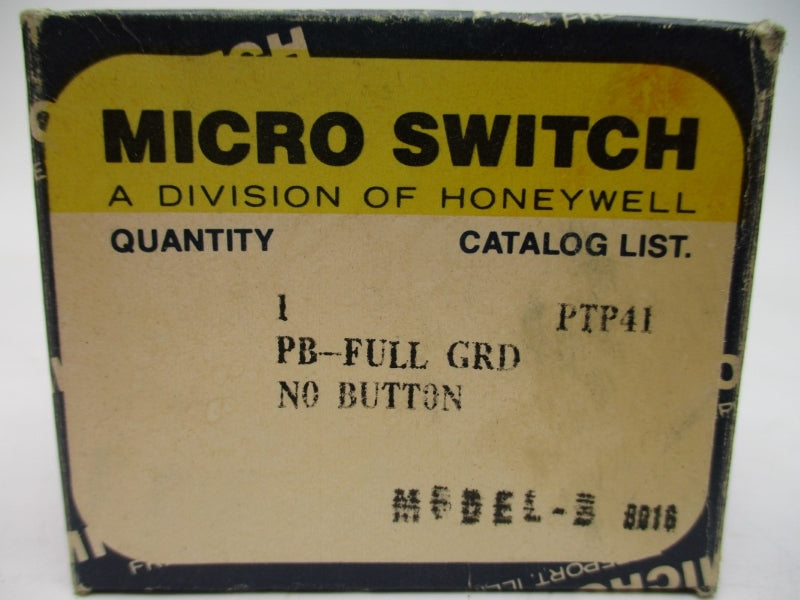 MICRO SWITCH PTP41 NSMP