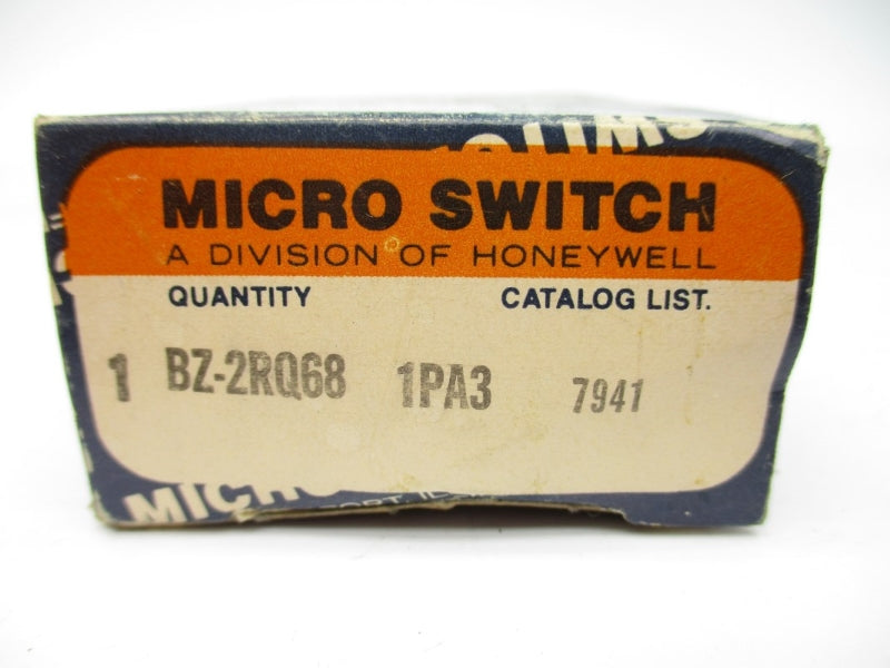 MICRO SWITCH BZ-2RQ68 600VAC 15A NSMP