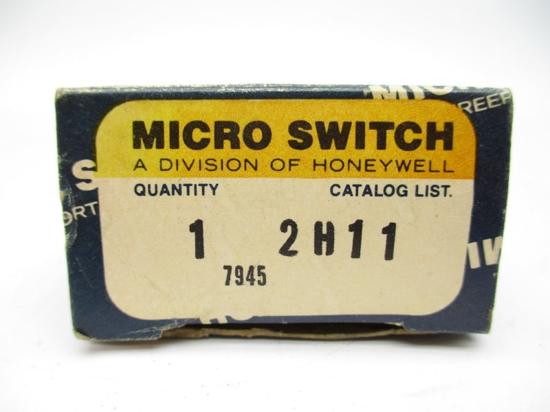MICRO SWITCH 2H11 NSMP