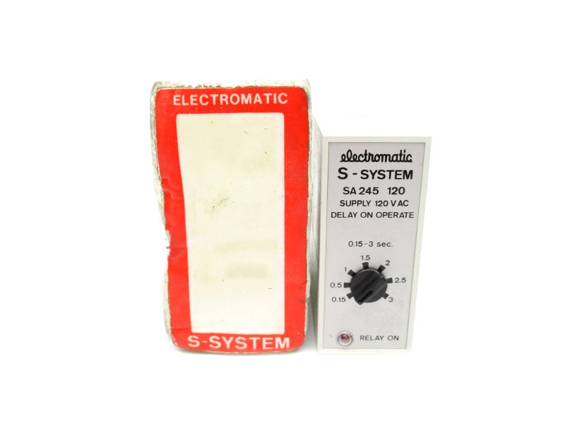 ELECTROMATIC SA245120 120VAC 5A 0.15-3S NSMP