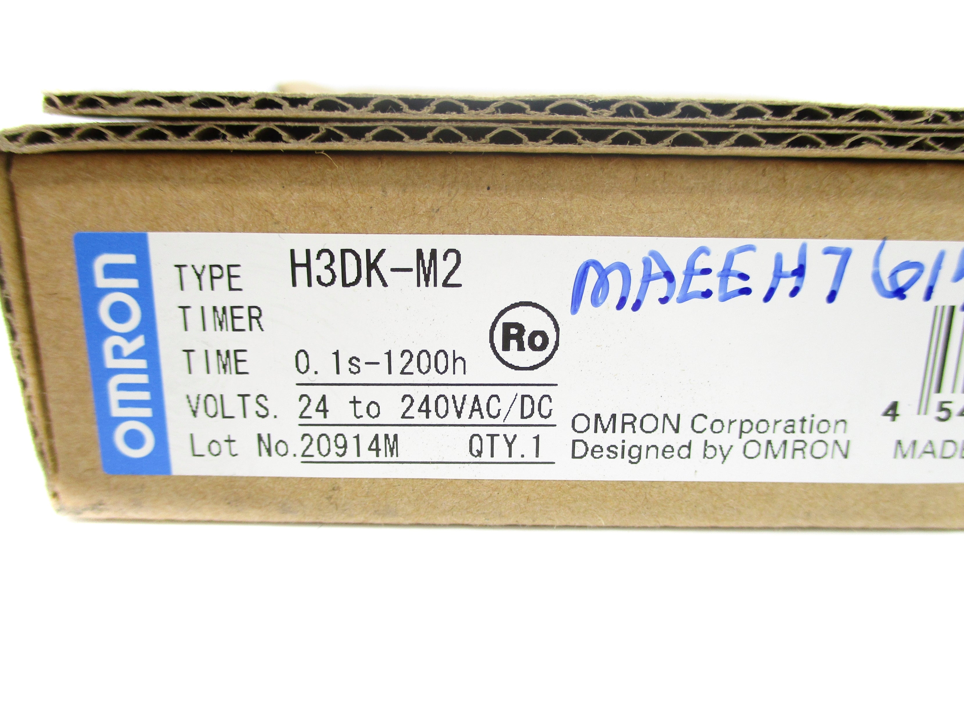 OMRON H3DK-M2 24-240VAC/DC 5A 0.1S-1200H  NSMP