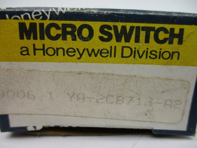 MICRO SWITCH YA-2CB713-A2 480VAC 15A NSMP