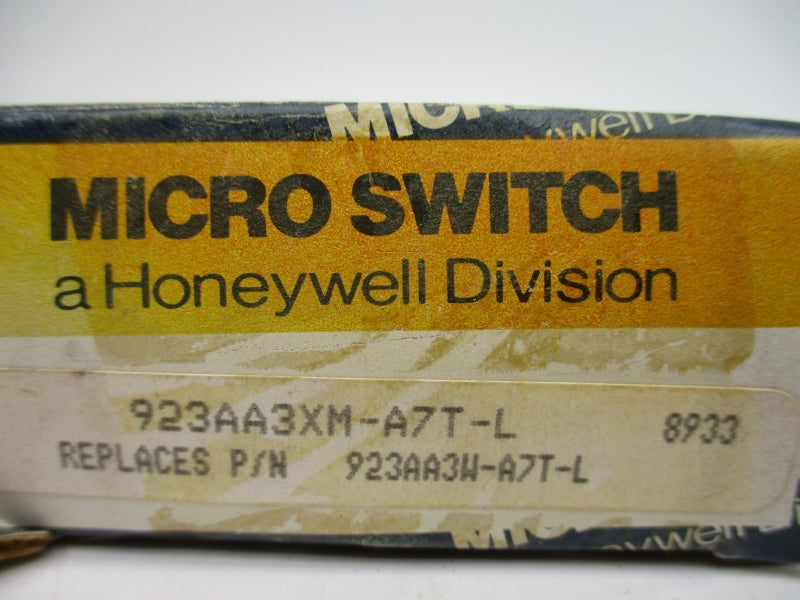 MICRO SWITCH 923AA3XM-A7T-L NSMP