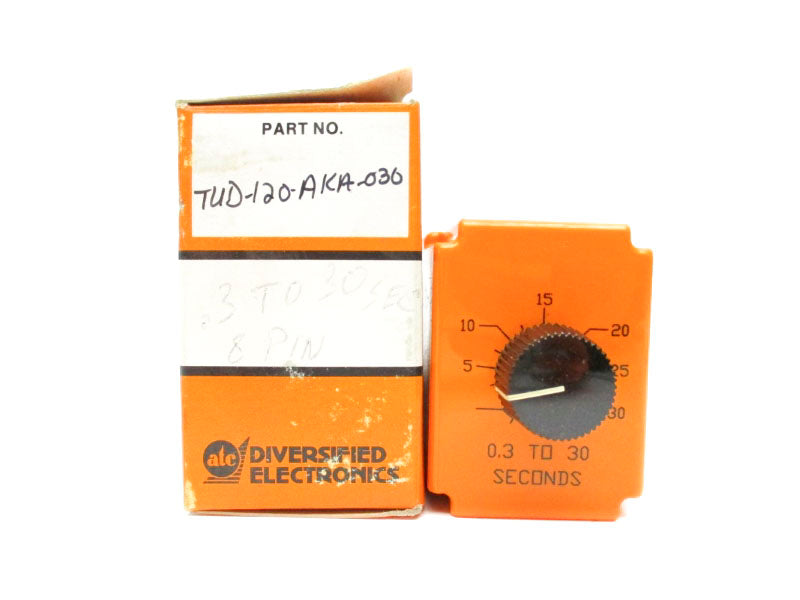 DIVERSIFIED ELECTRONICS TUD-120-AKA-030 120VAC/DC 10A 0.3-30S NSMP