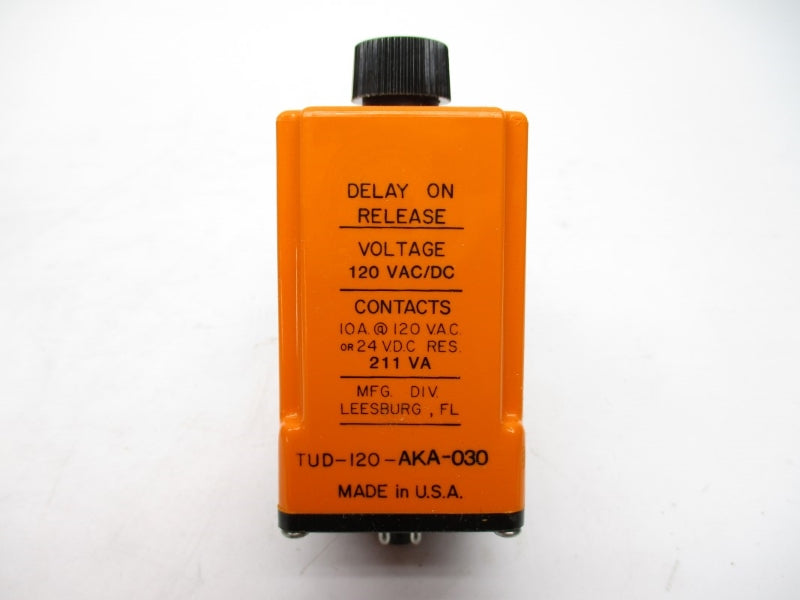 DIVERSIFIED ELECTRONICS TUD-120-AKA-030 120VAC/DC 10A 0.3-30S NSMP