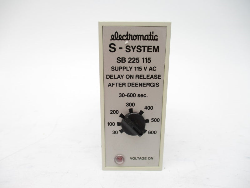ELECTROMATIC SB225115 115VAC 5A 30-600S NSMP